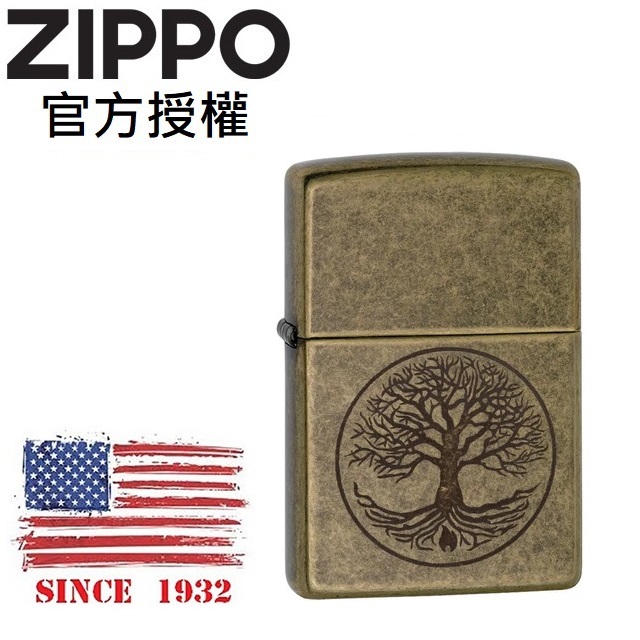 ZIPPO Tree of Life 生命之樹防風打火機