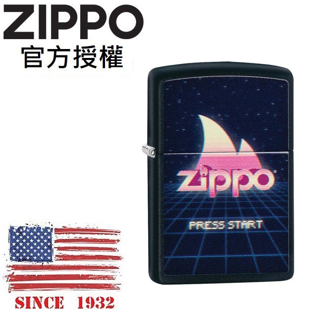 ZIPPO Gaming Design 經典遊戲風格防風打火機