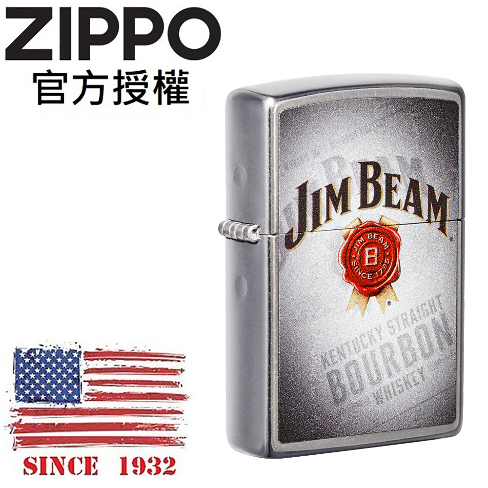 ZIPPO Jim Beam 金賓威士忌系列-波旁酒防風打火機