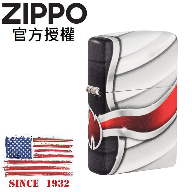 ZIPPO Flame Design 經典火焰環繞設計防風打火機