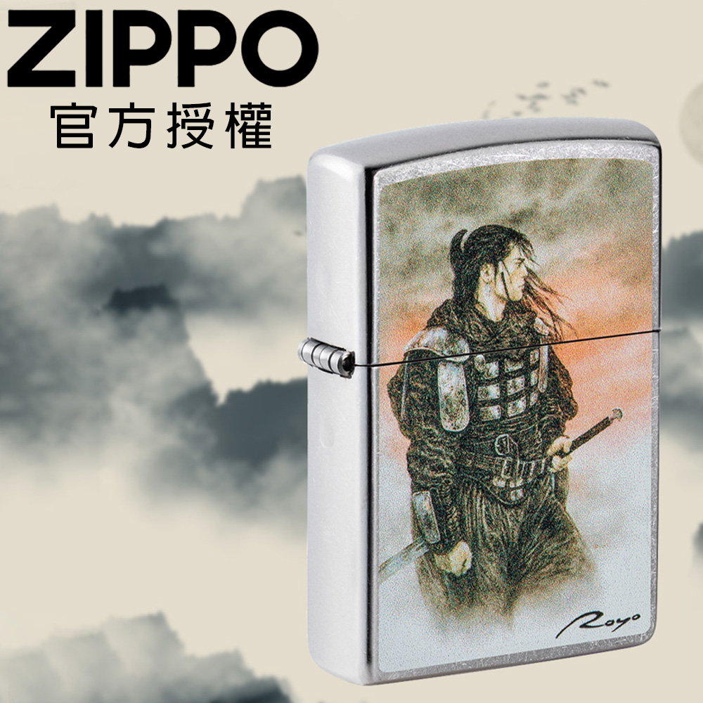 ZIPPO Luis Royo 堅毅日本武士防風打火機