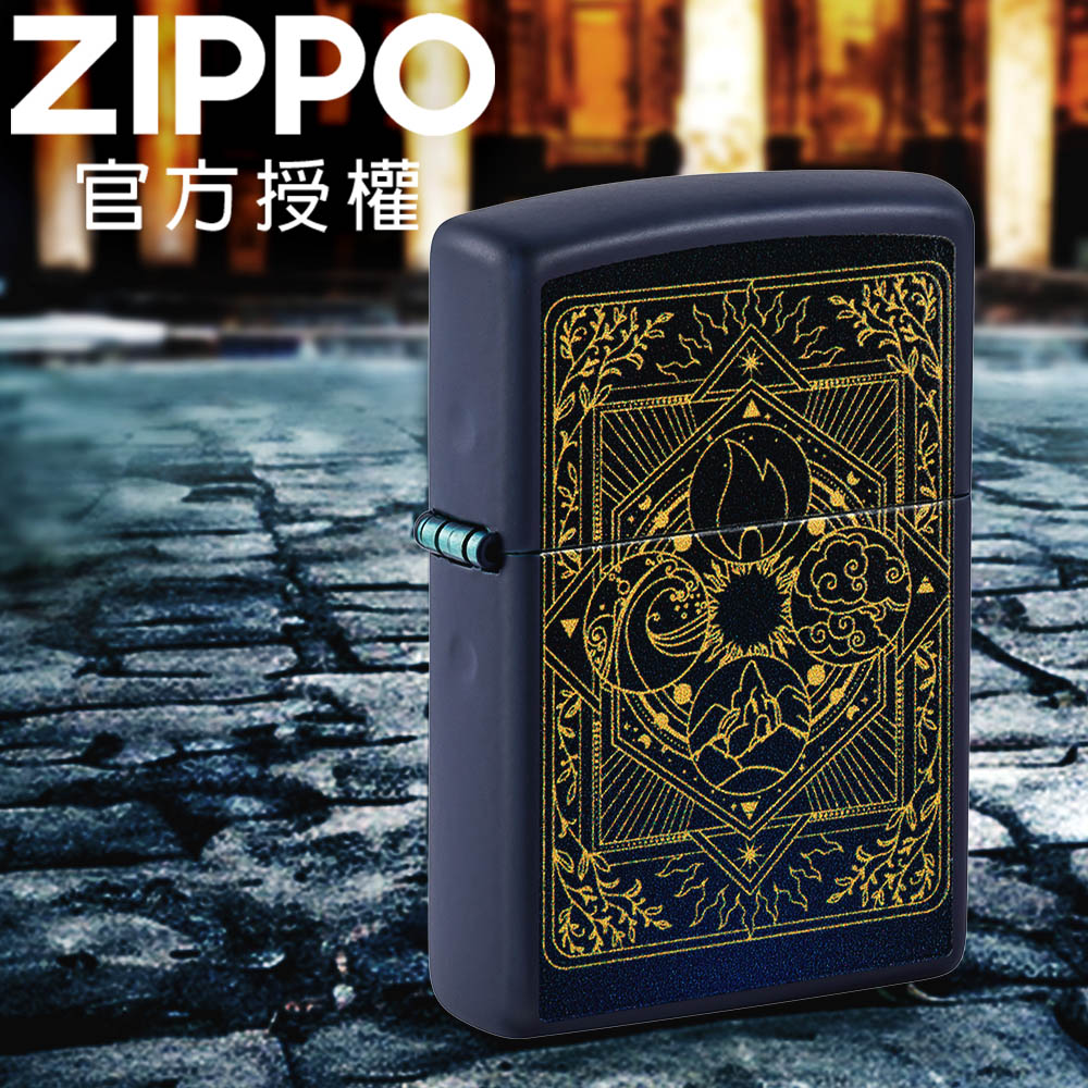 ZIPPO Elements Design 聖殿元素防風打火機