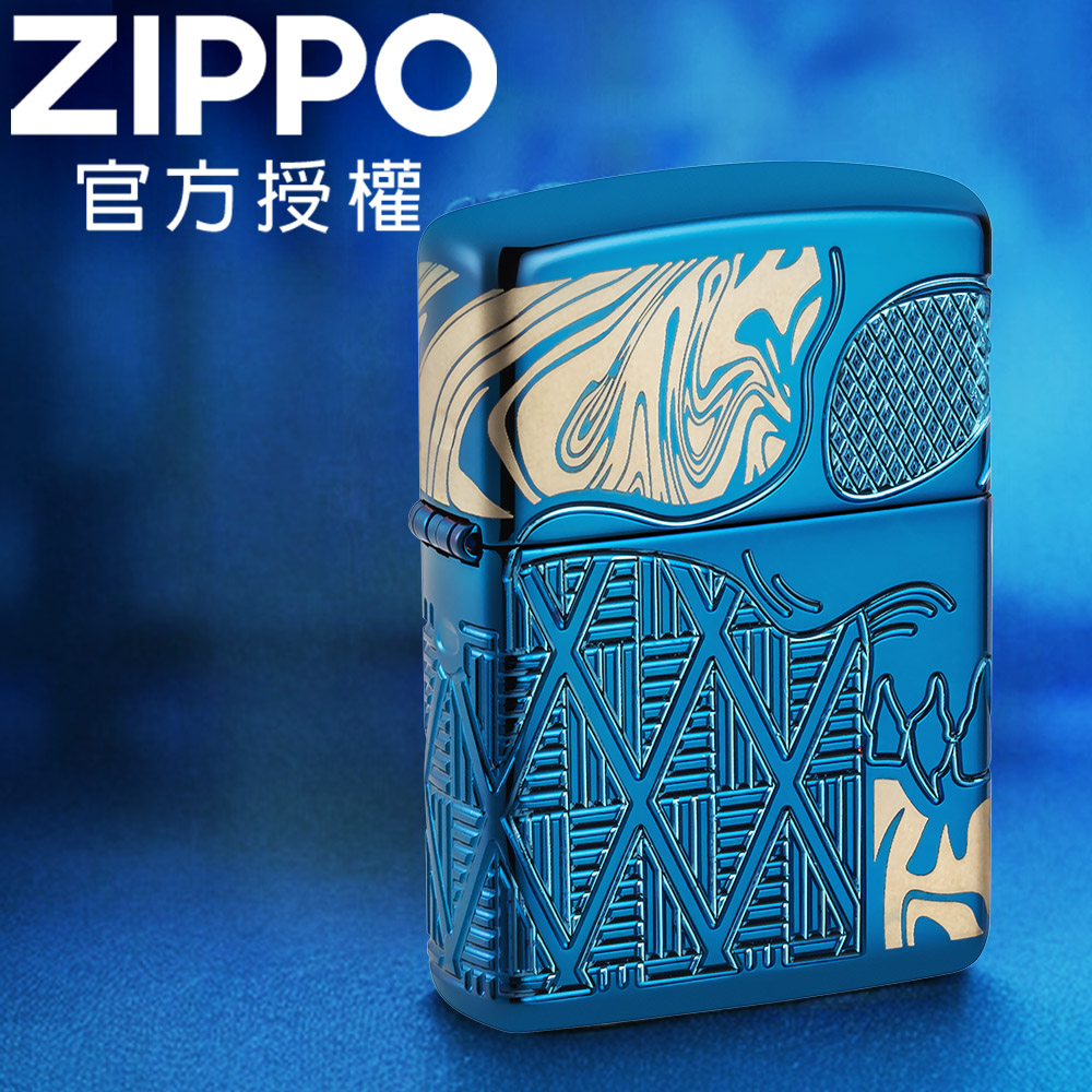 ZIPPO Armor Skull Design 鎧甲骷髏防風打火機