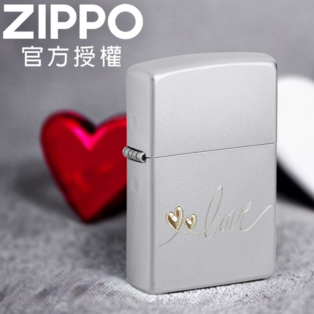 ZIPPO Love Design 書寫愛情防風打火機