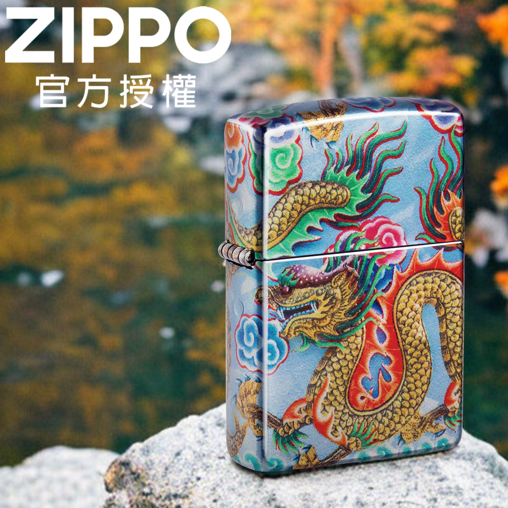 ZIPPO Dragon Design 飛龍防風打火機