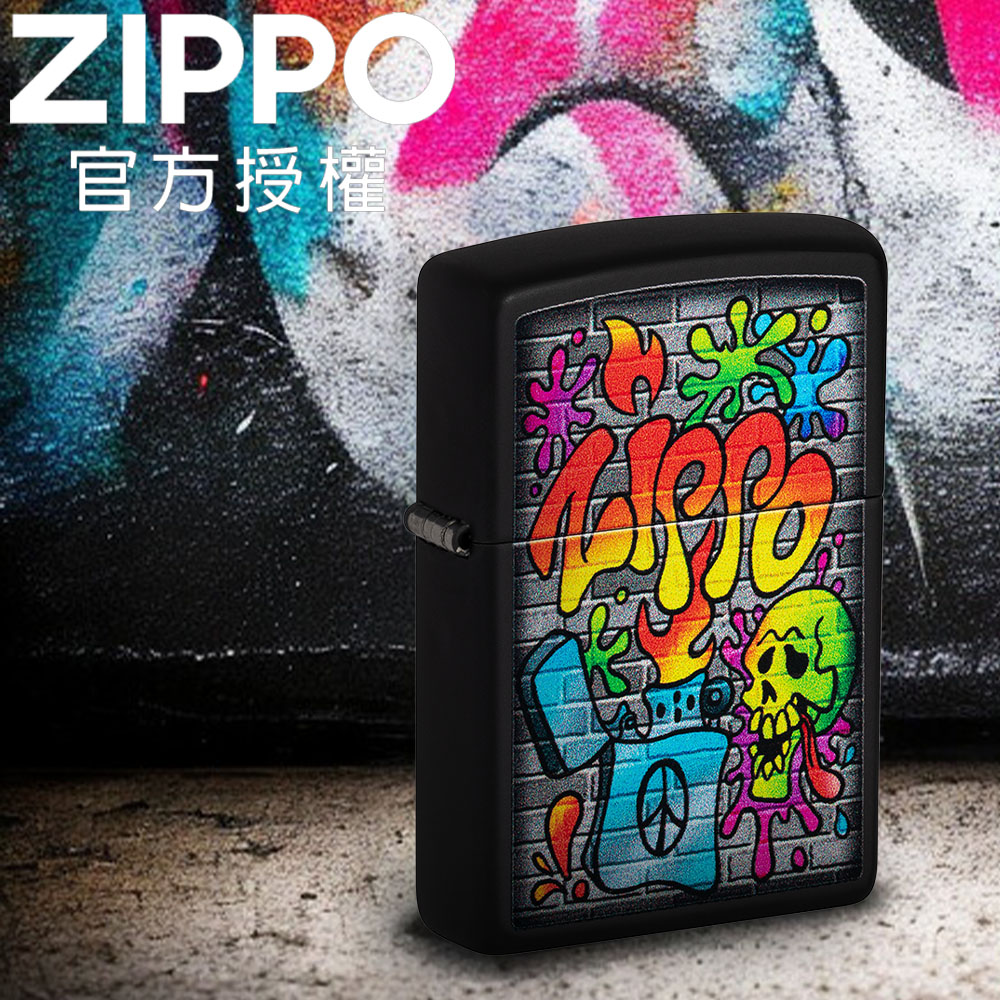 ZIPPO Zippo Street Art Design 街頭藝術防風打火機