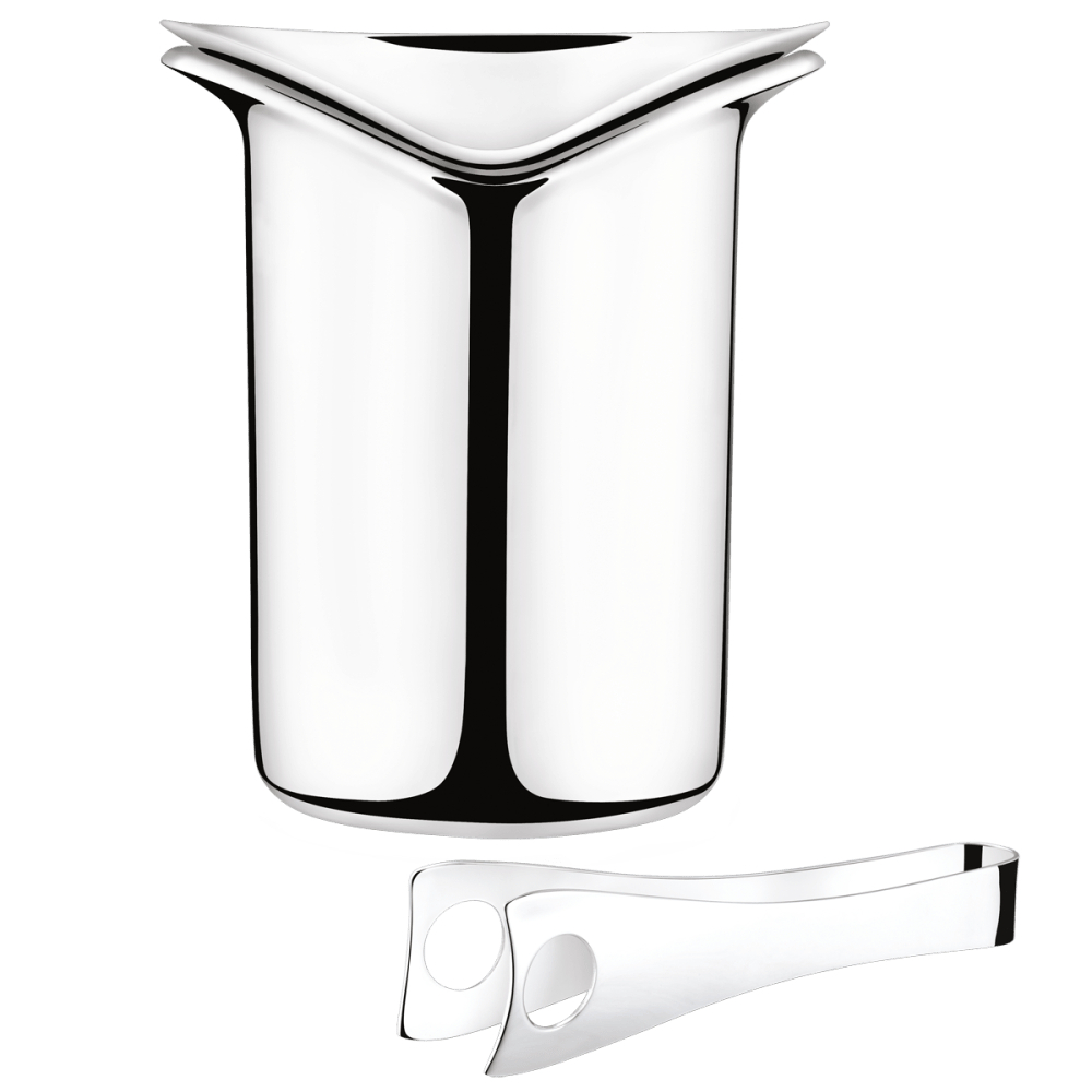 Georg Jensen 喬治傑生 WINE & BAR 冰桶與冰塊夾(3586961)