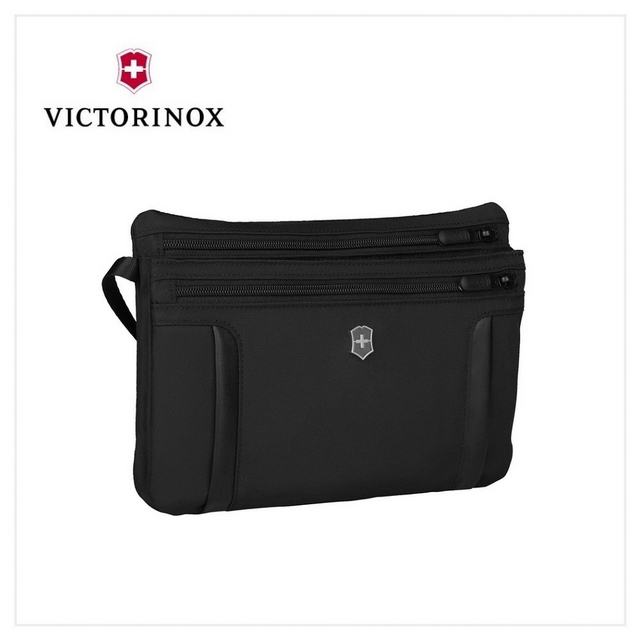 VICTORINOX 瑞士維氏 Lifestyle Compact Crossbody Bag 小型斜背包/黑 611079