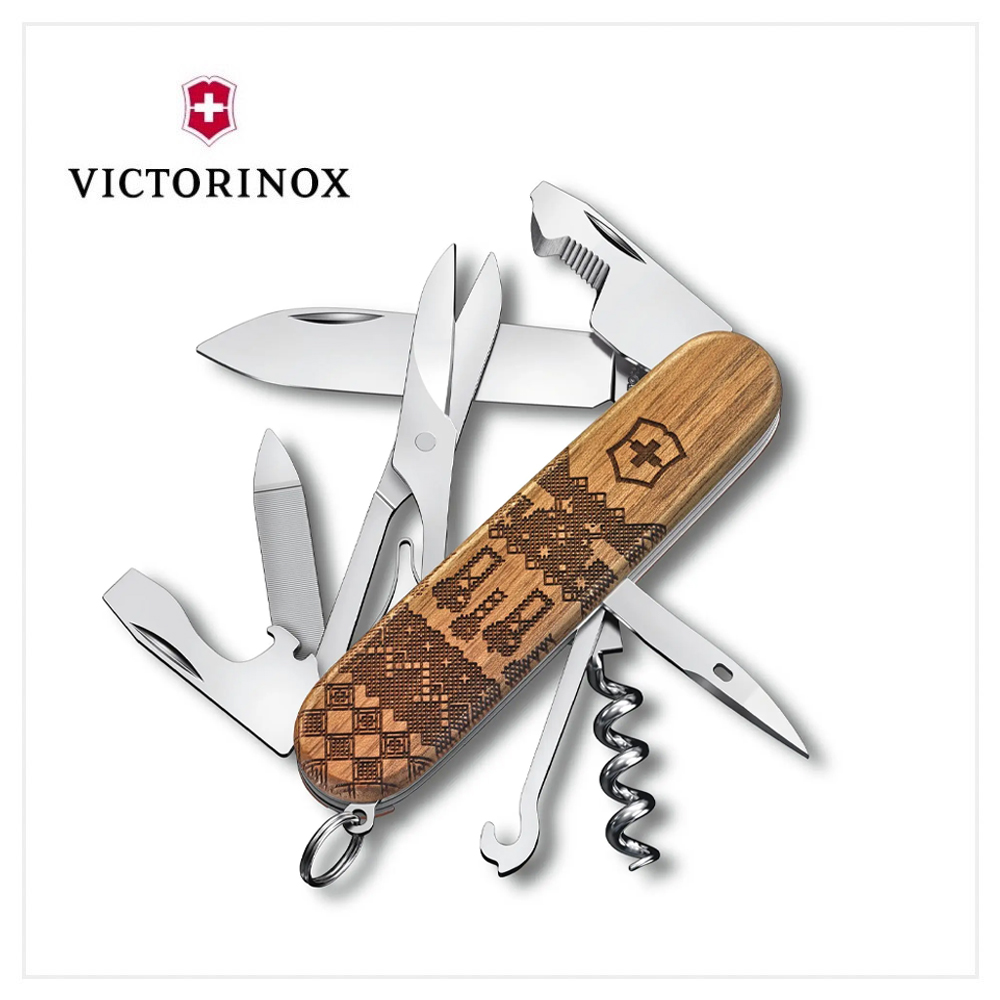 VICTORINOX 瑞士維氏 2023限定款瑞士刀 91mm/13用/木頭 1.3901.63L23