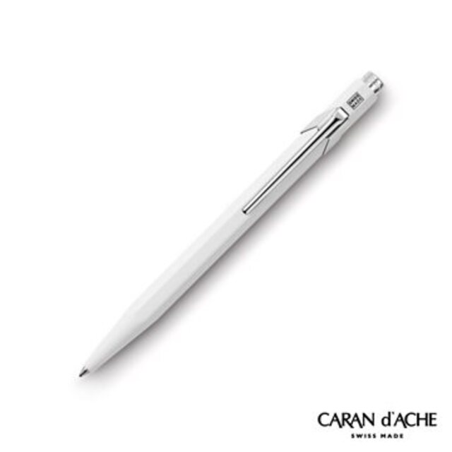 CARAN d’ACHE 卡達 - Office│line 849系列 經典白 原子筆