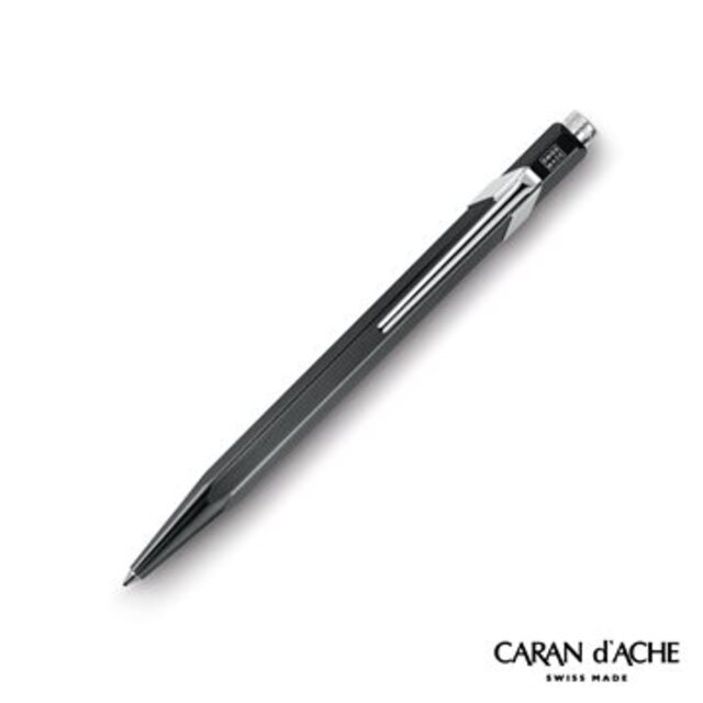 CARAN d’ACHE 卡達 - Office│line 849系列 金屬黑 原子筆