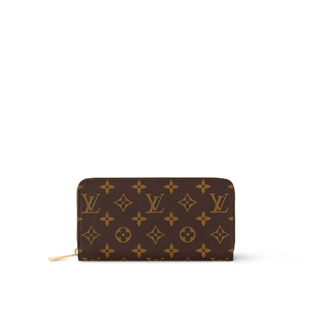 Louis Vuitton 路易威登 ZIPPY 新版經典老花拉鍊長夾/手拿包 芭蕾粉色內裡 M41894
