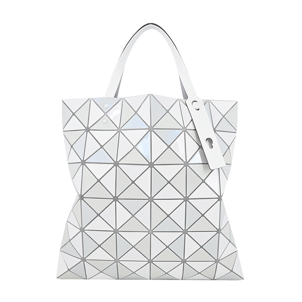 ISSEY MIYAKE 三宅一生 BAOBAO QUATRO 6X6 四材質手提包-白