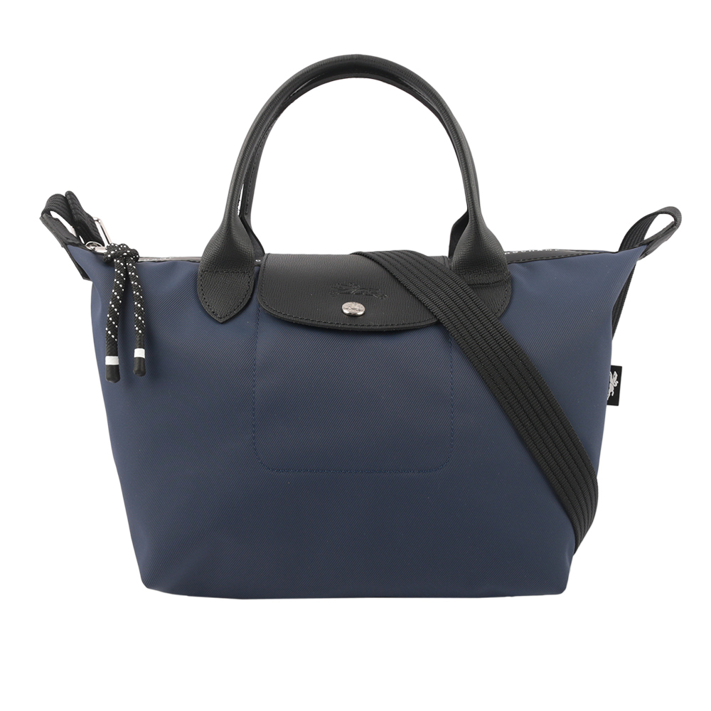 LONGCHAMP S號 LE PLIAGE ENERGY 再生帆布二用包(海軍藍) L1512 HSR 006