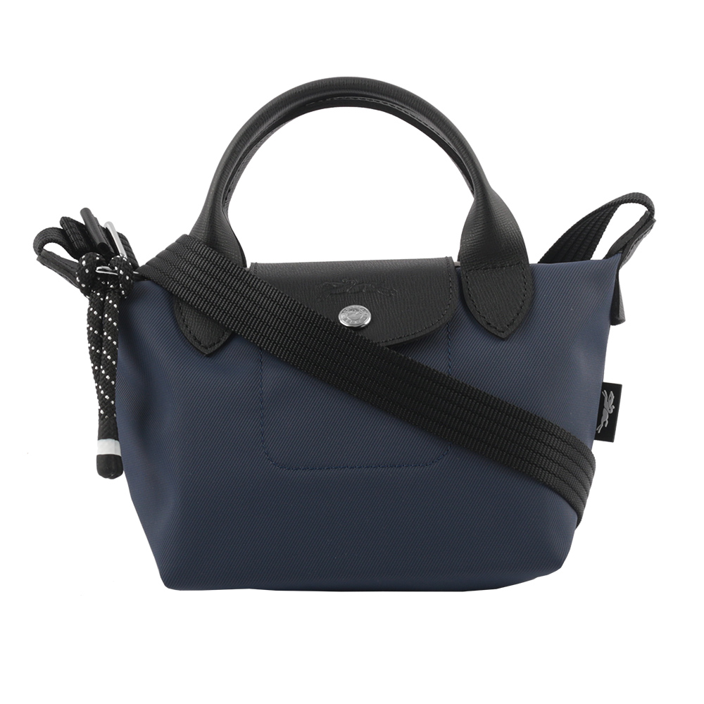 LONGCHAMP LE PLIAGE ENERGY 迷你再生帆布二用包(海軍藍) L1500 HSR 006