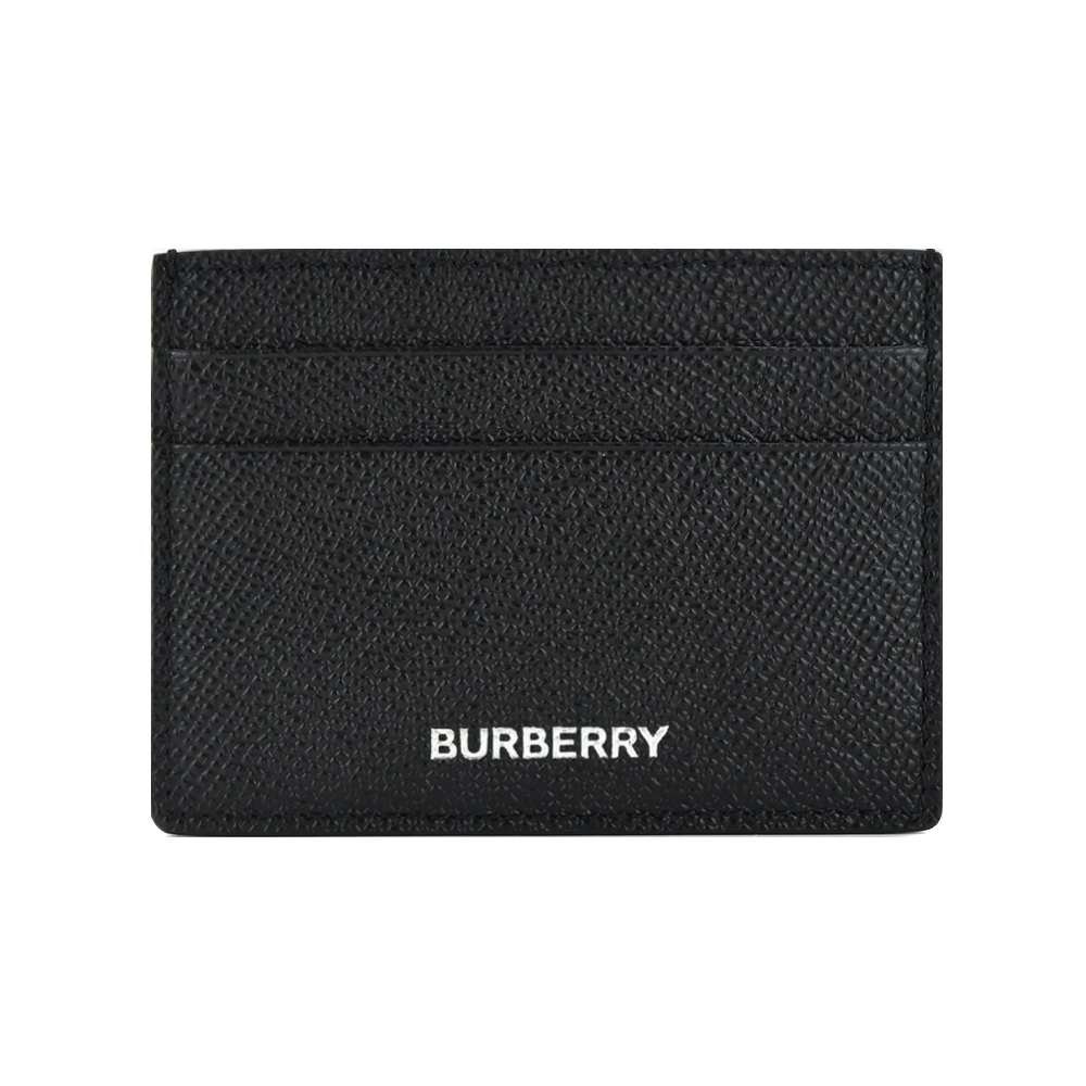 BURBERRY 經典LOGO卡片夾(黑色)