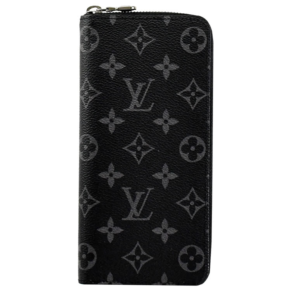 Louis Vuitton LV M62295 經典Monogram Eclipse花紋直式拉鍊長夾 現貨