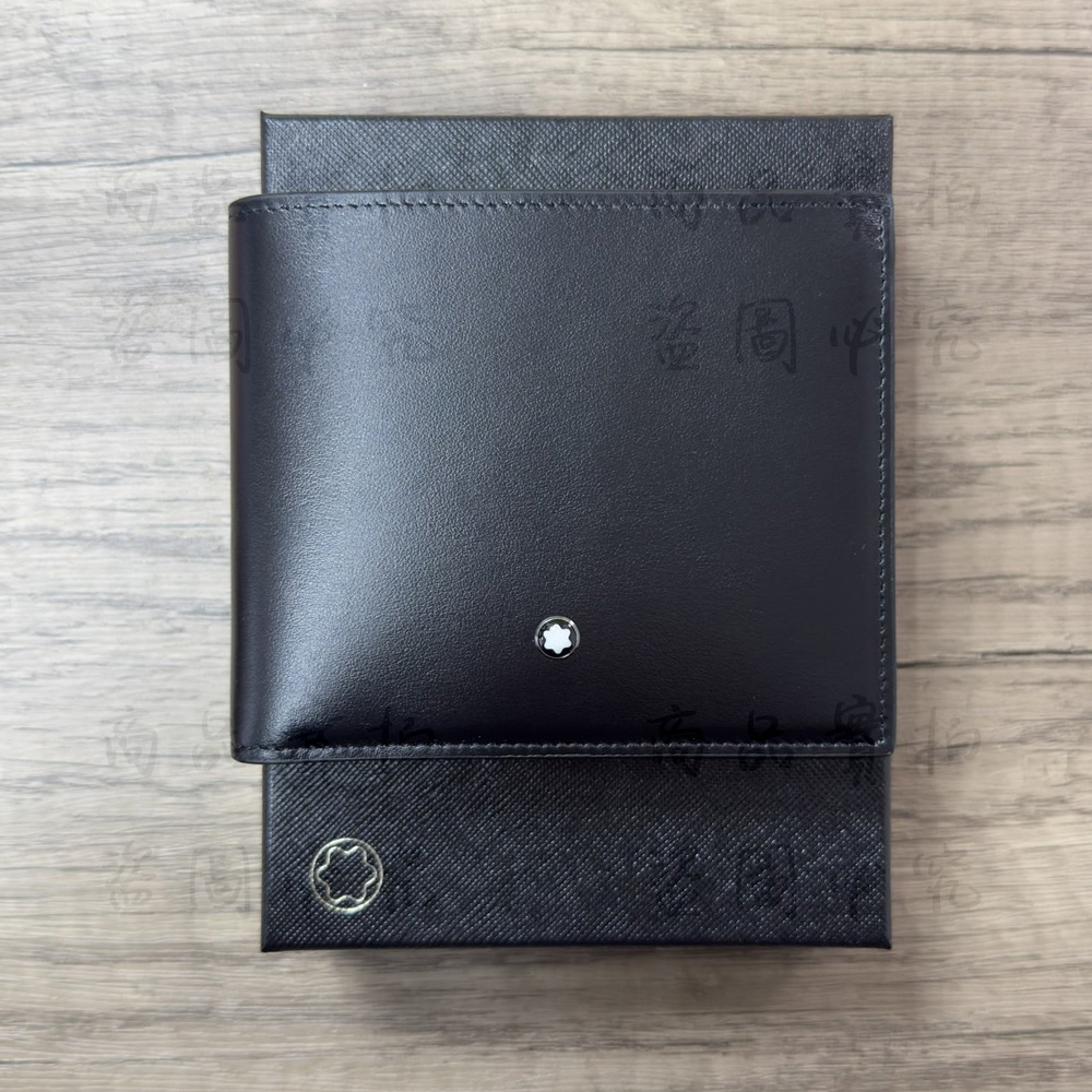 MONTBLANC萬寶龍 大師傑作（大班）系列皮夾，8 卡式 MB198310