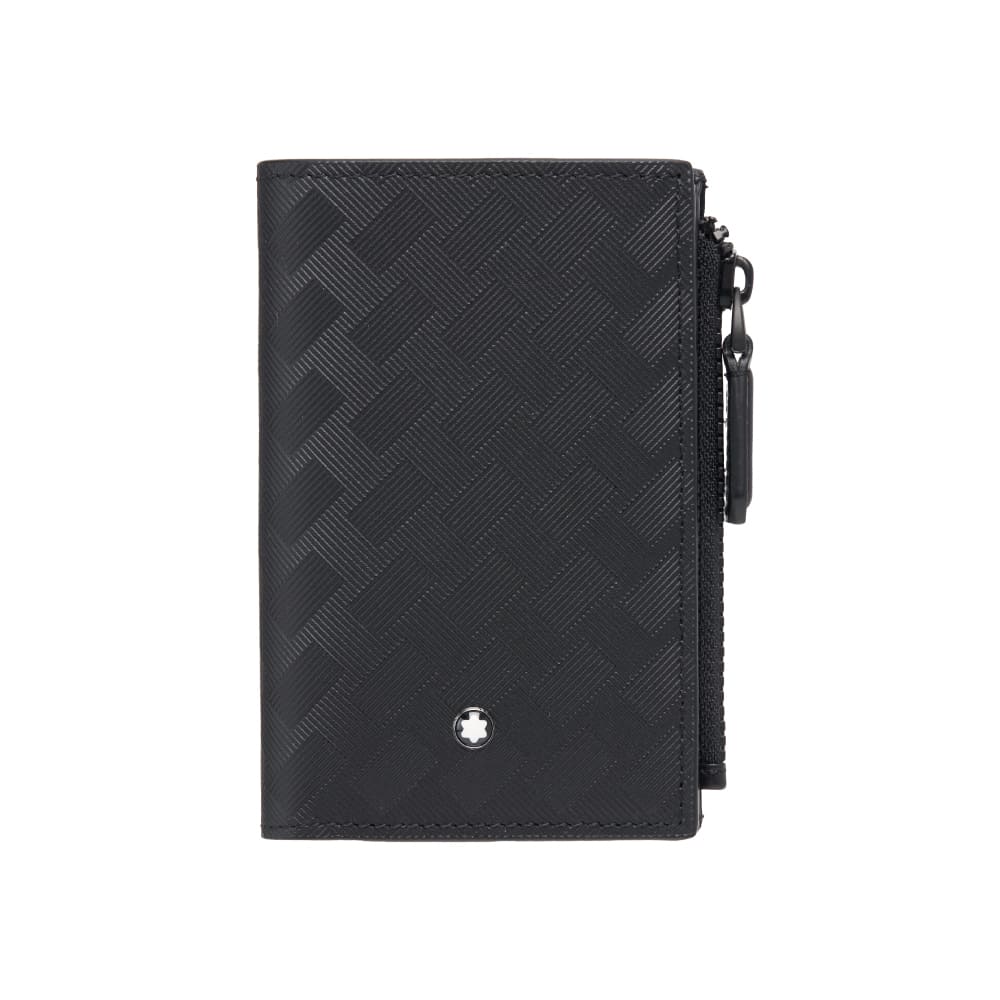 MONTBLANC 萬寶龍 Extreme 3.0風尚迷你6卡直式皮夾 扣式二折短夾