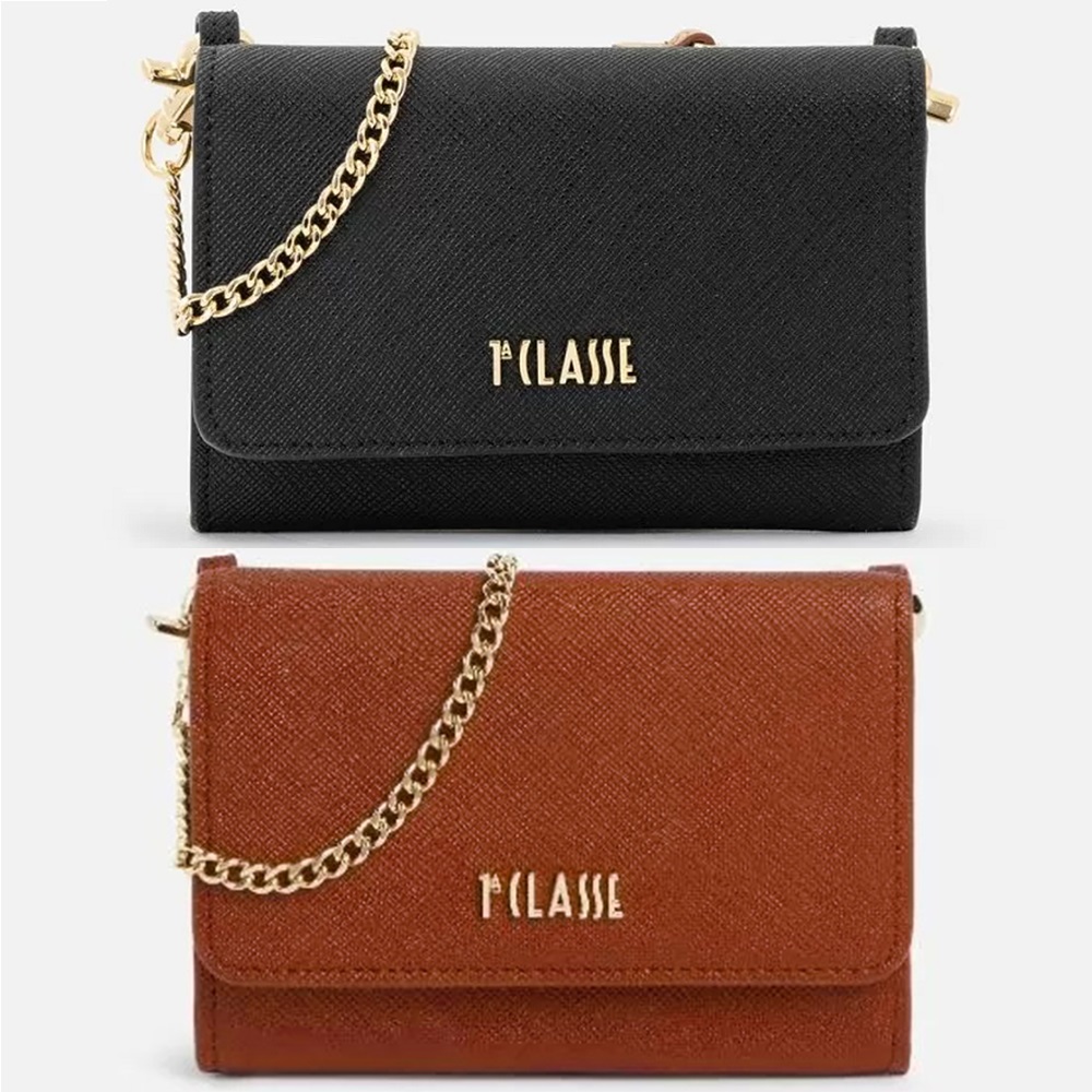 Alviero Martini 【 義大利地圖包】防刮皮革鍊帶短夾小廢包12cm-2色