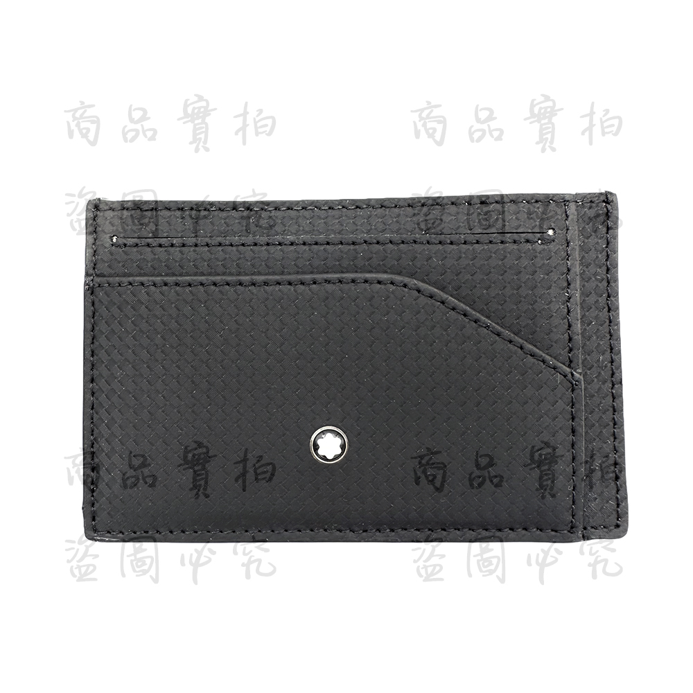 MONTBLANC萬寶龍 EXTREME 風尚2.0 三卡卡夾 拉鍊零錢包(碳纖維 123956)