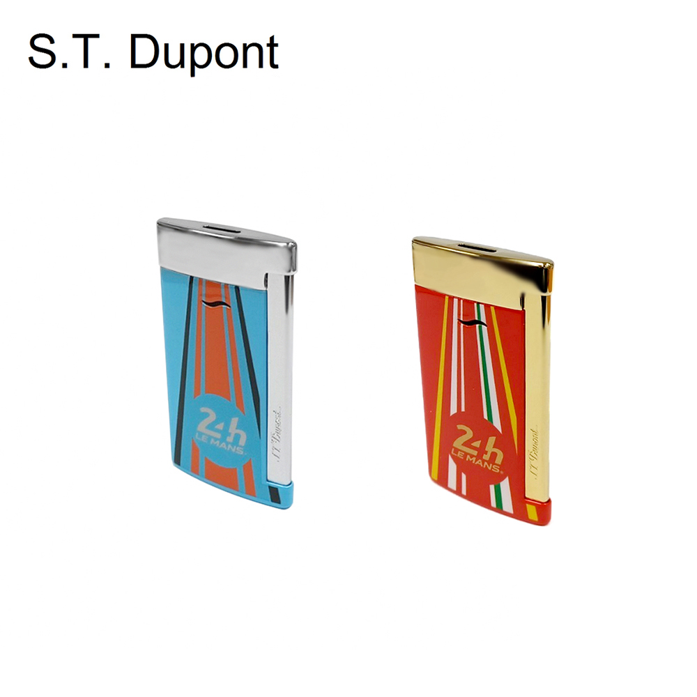 S.T.Dupont 都彭 打火機 SILM7 利曼限量聯名 藍/紅 27789/27790