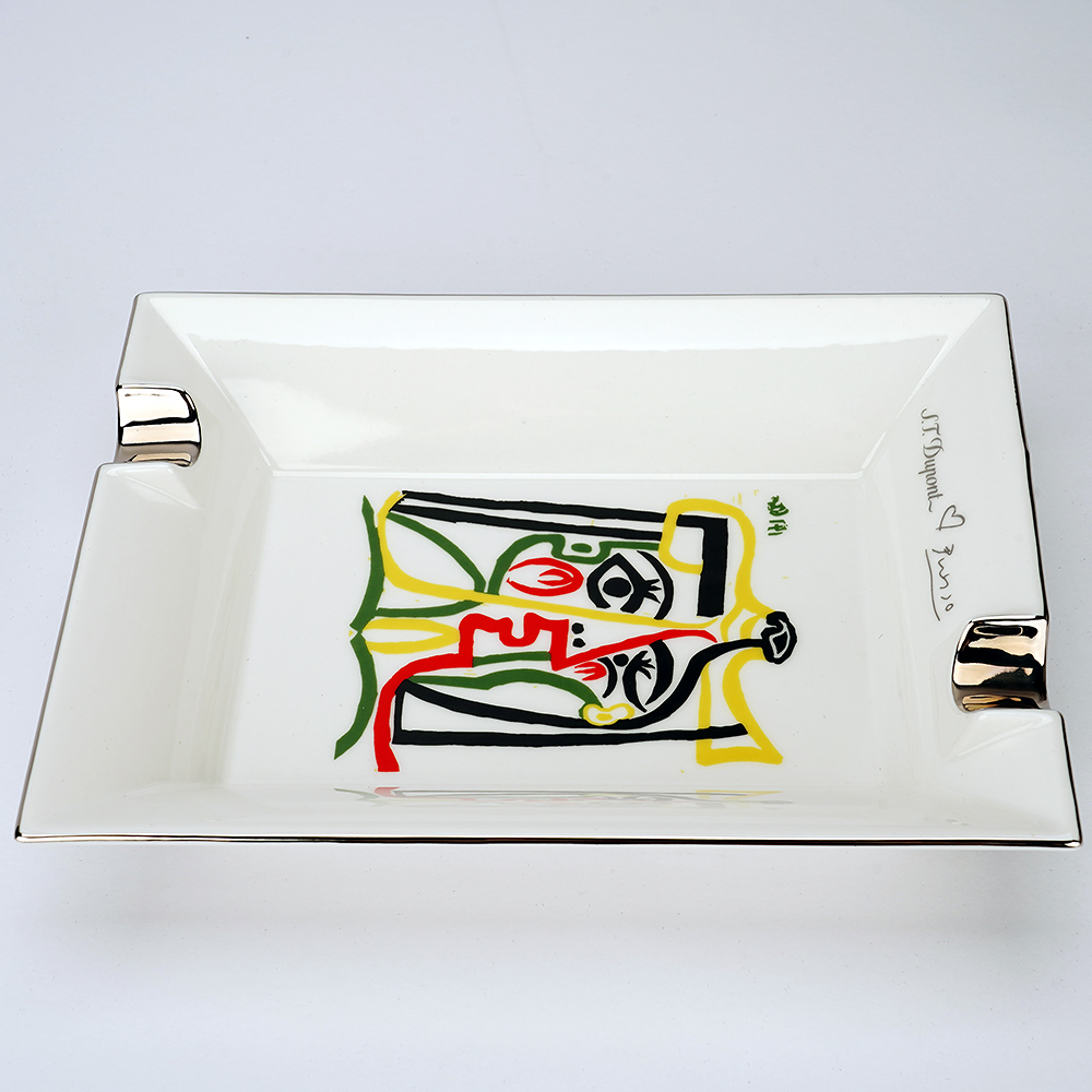 S.T.Dupont 都彭 x Picasso 畢卡索 25周年限量合作系列 菸灰缸(006481)