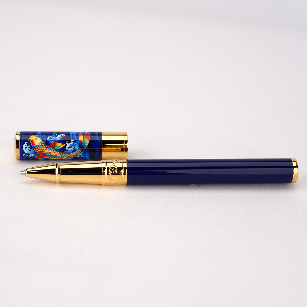 S.T.Dupont 都彭 錦鯉圖系列 D-INITIAL 鋼珠筆(262005)