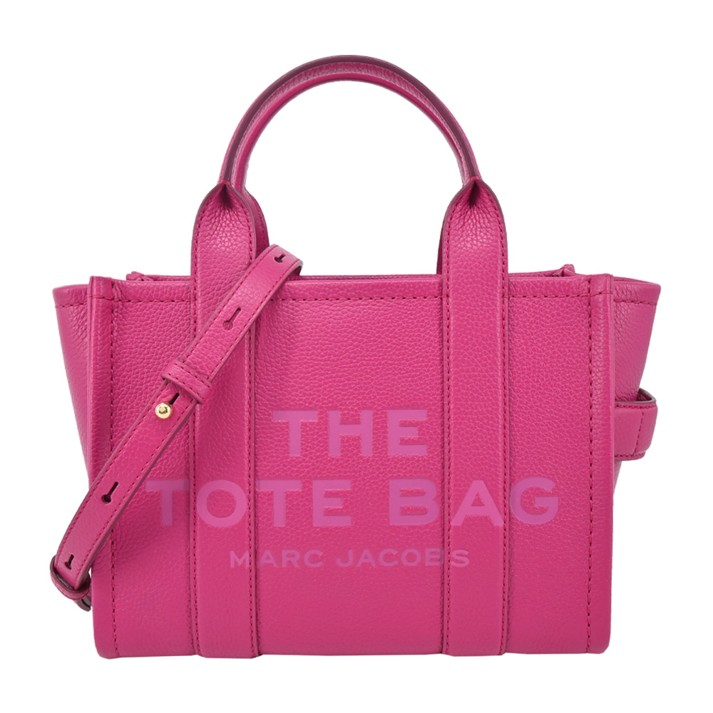 MARC JACOBS THE LEATHER MICRO TOTE 皮革兩用托特包-芭比粉