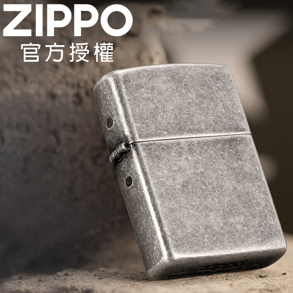 ZIPPO Classic Antique Silver Plate 仿古銀防風打火機