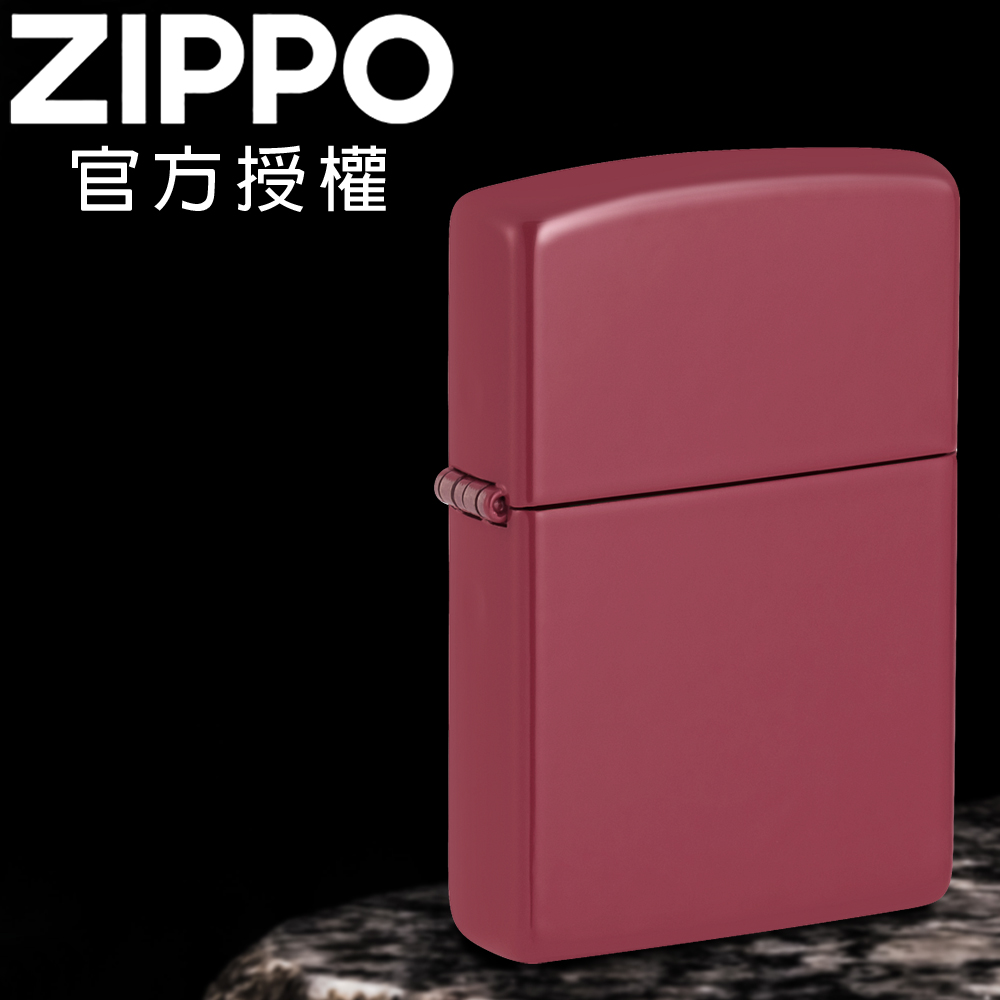 ZIPPO Classic Brick 紅磚色亮漆(素面)防風打火機