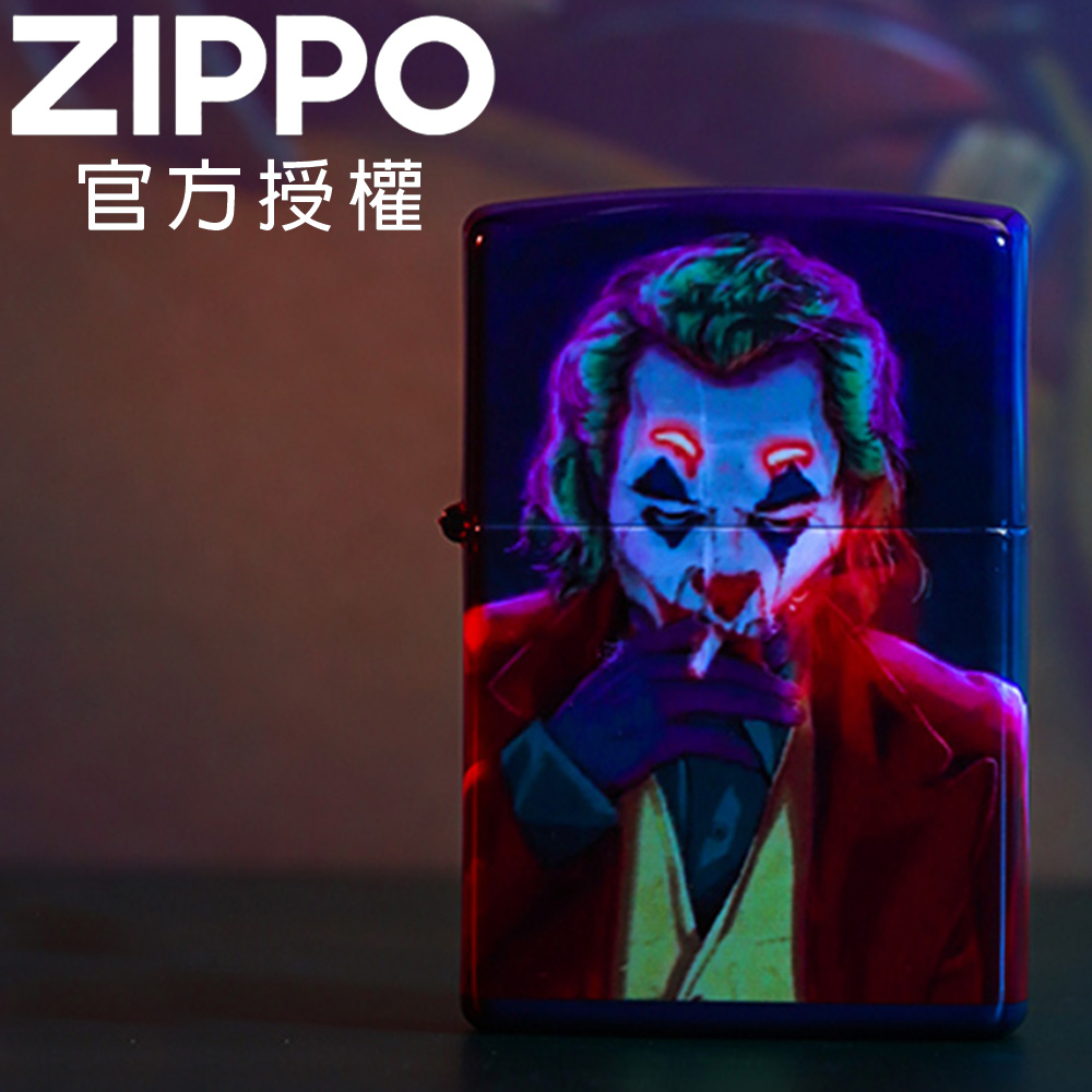 ZIPPO Joker 迷幻色詭譎小丑防風打火機