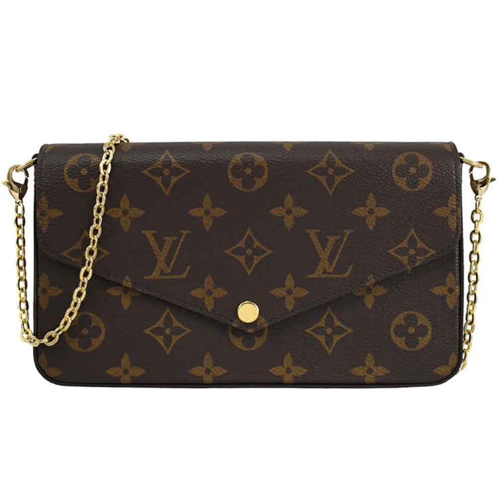 Louis Vuitton LV M81896 M61276 Pochette Félicie 經典花紋鍊條斜背小提包 現貨