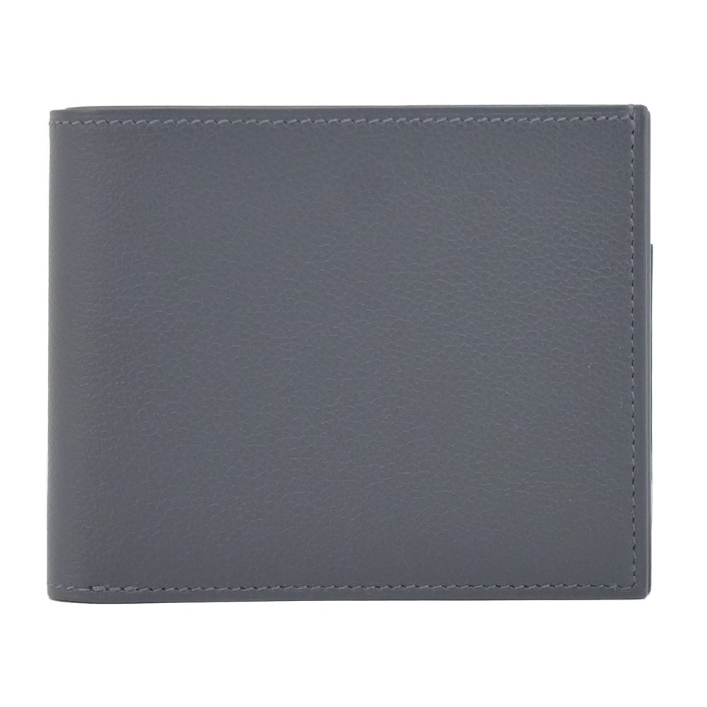 Hermes 愛馬仕 Citizen Twill Evercolor 小牛皮男士短夾(青銅/米/黑)