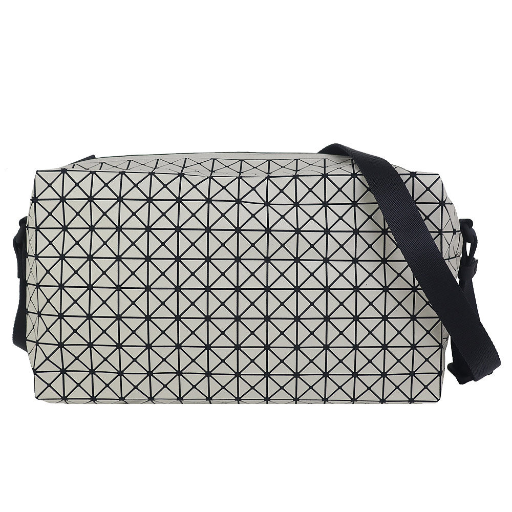 ISSEY MIYAKE 三宅一生 BAOBAO 米壓紋三角方格兩用肩背/斜揹包