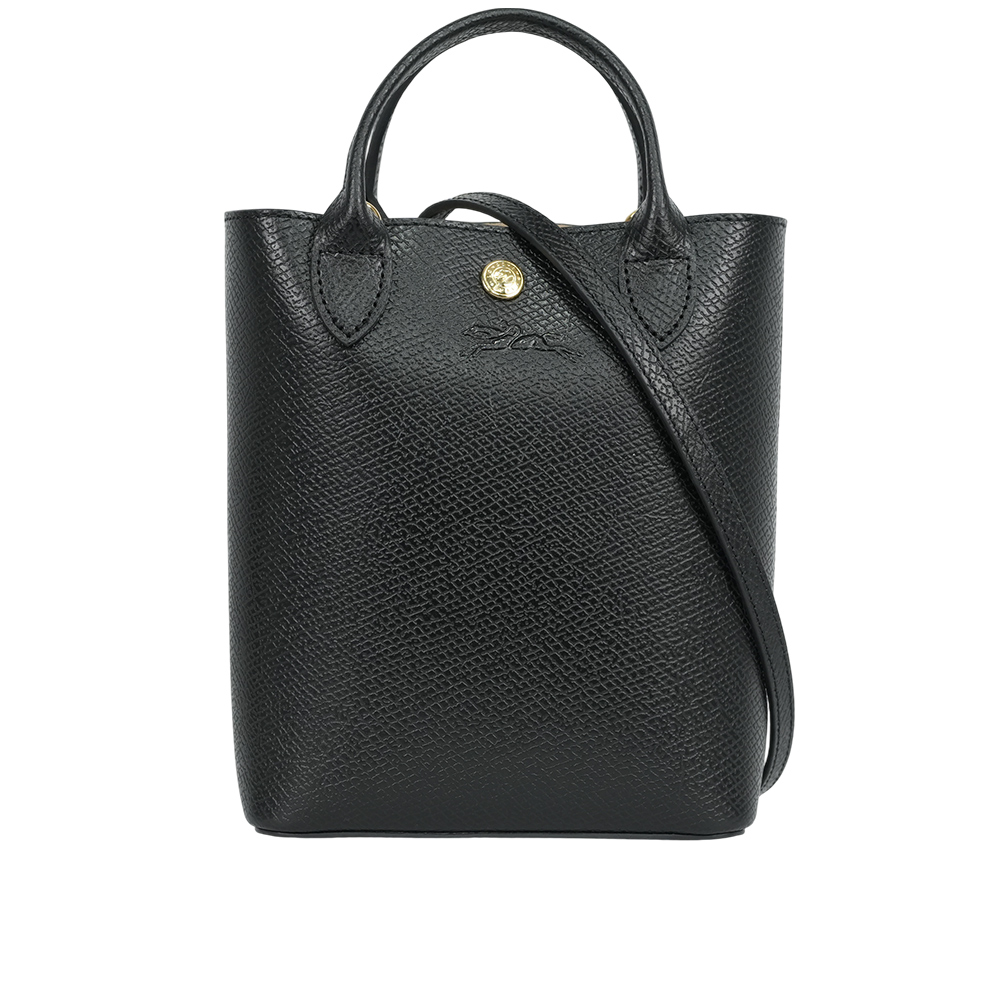 LONGCHAMP Epure XS 牛皮手提/斜背二用迷你托特包(黑色) 10269 HYZ 001