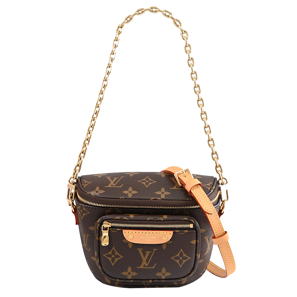 Louis Vuitton 路易威登 LV M82335 Mini Bumbag 經典花紋肩背/斜背腰包 現貨
