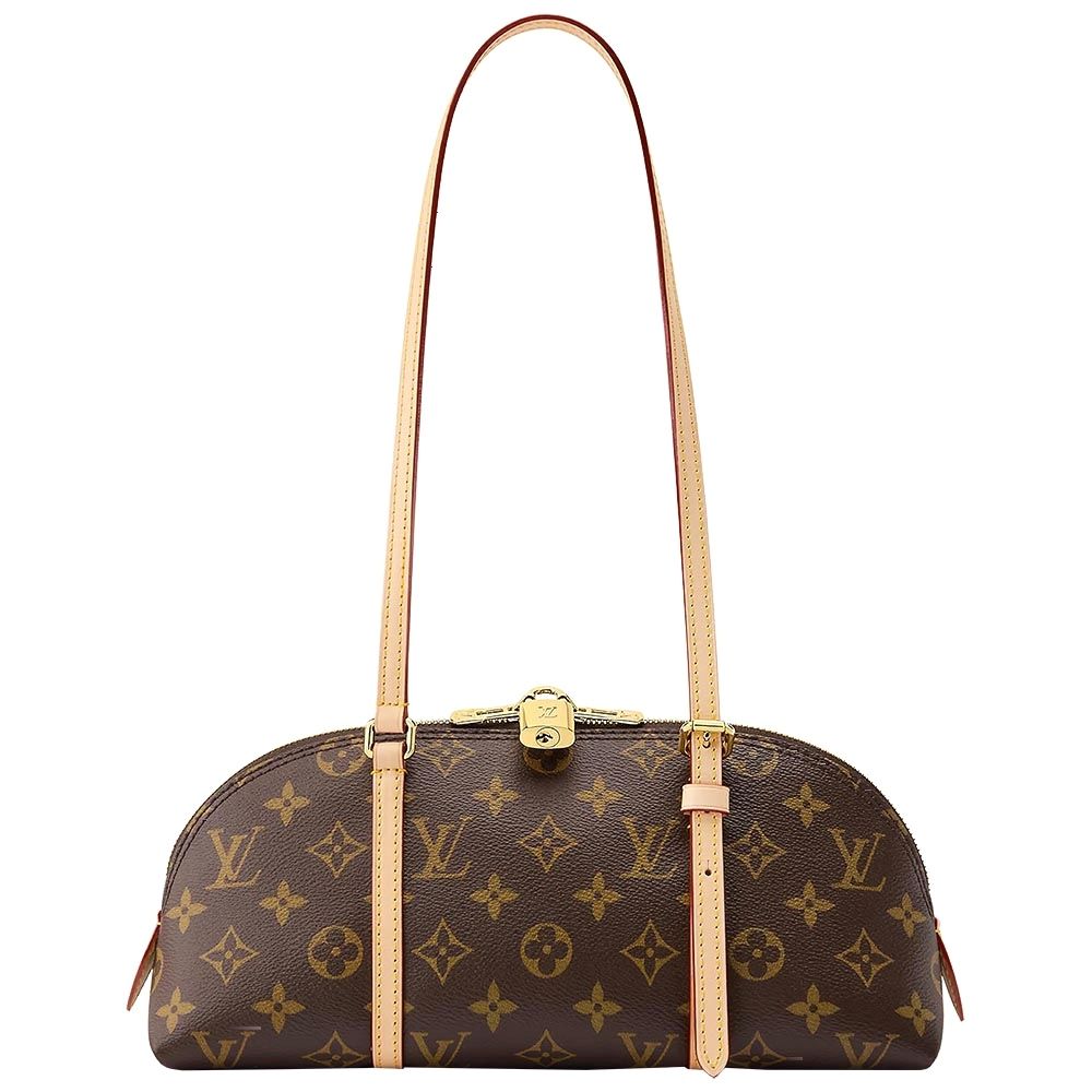 Louis Vuitton 路易威登 M46291 Nano Noe 迷你 雙色壓花荔紋牛皮束口水桶包(斑鳩灰)