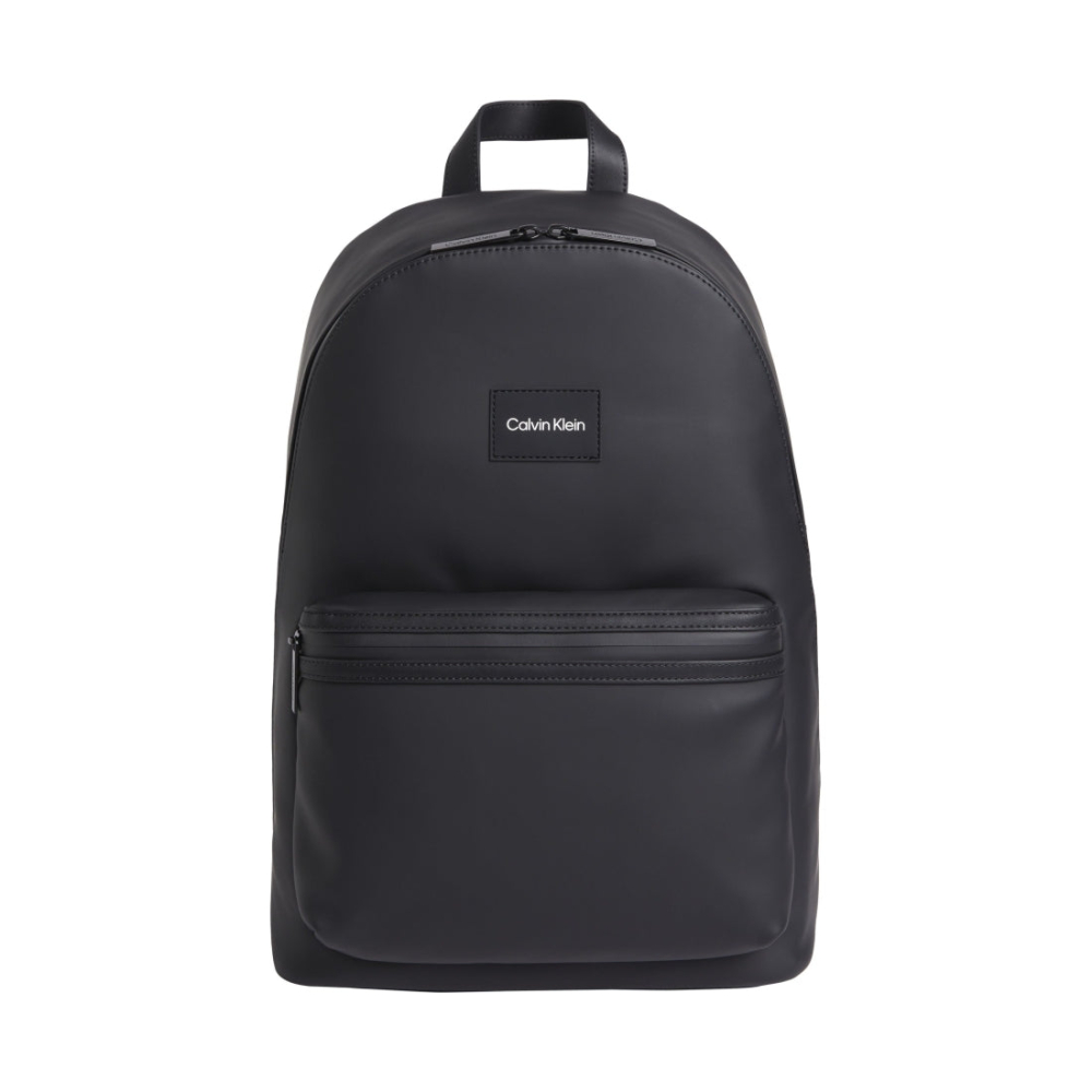 CALVIN KLEIN ESSENTIAL ROUND 雙肩後揹包 黑色男款包包