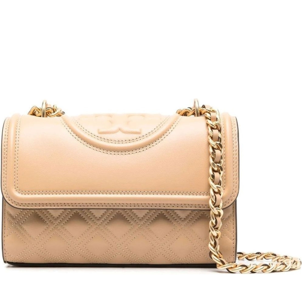 TORY BURCH FLEMING SMALL 單肩揹包 米白色女款包包