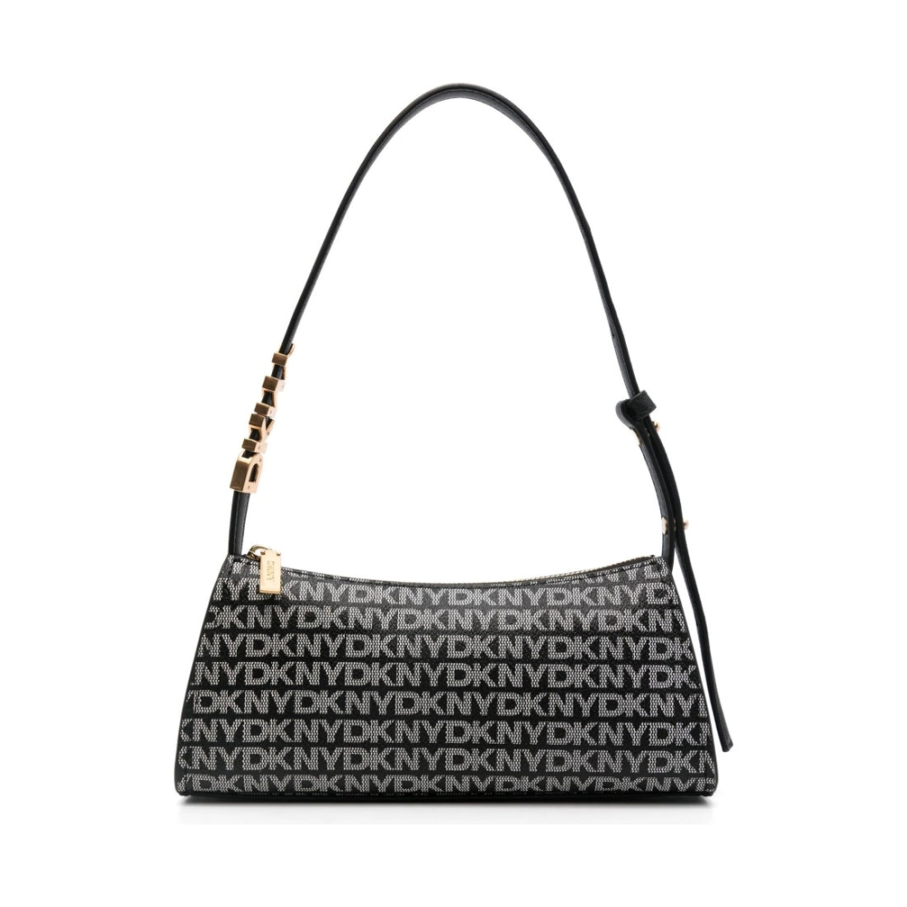 DKNY AVRIL TZ SHOULDER 單肩揹包 黑色女款包包