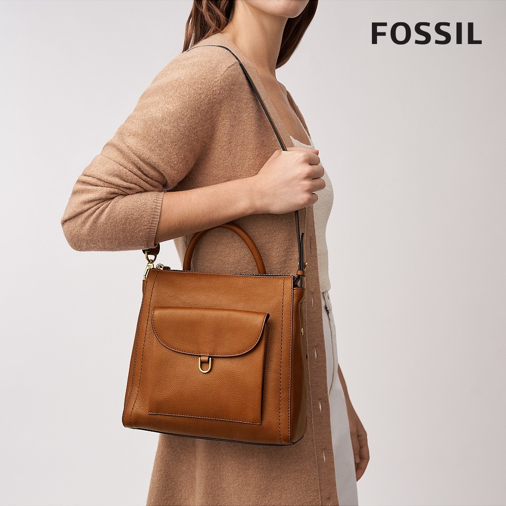 FOSSIL Parker 真皮迷你後揹包-ZB1797216