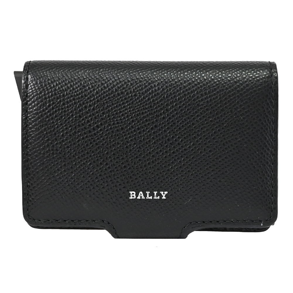 BALLY 6236610 SMART WALLET 自動彈出式名片夾.黑
