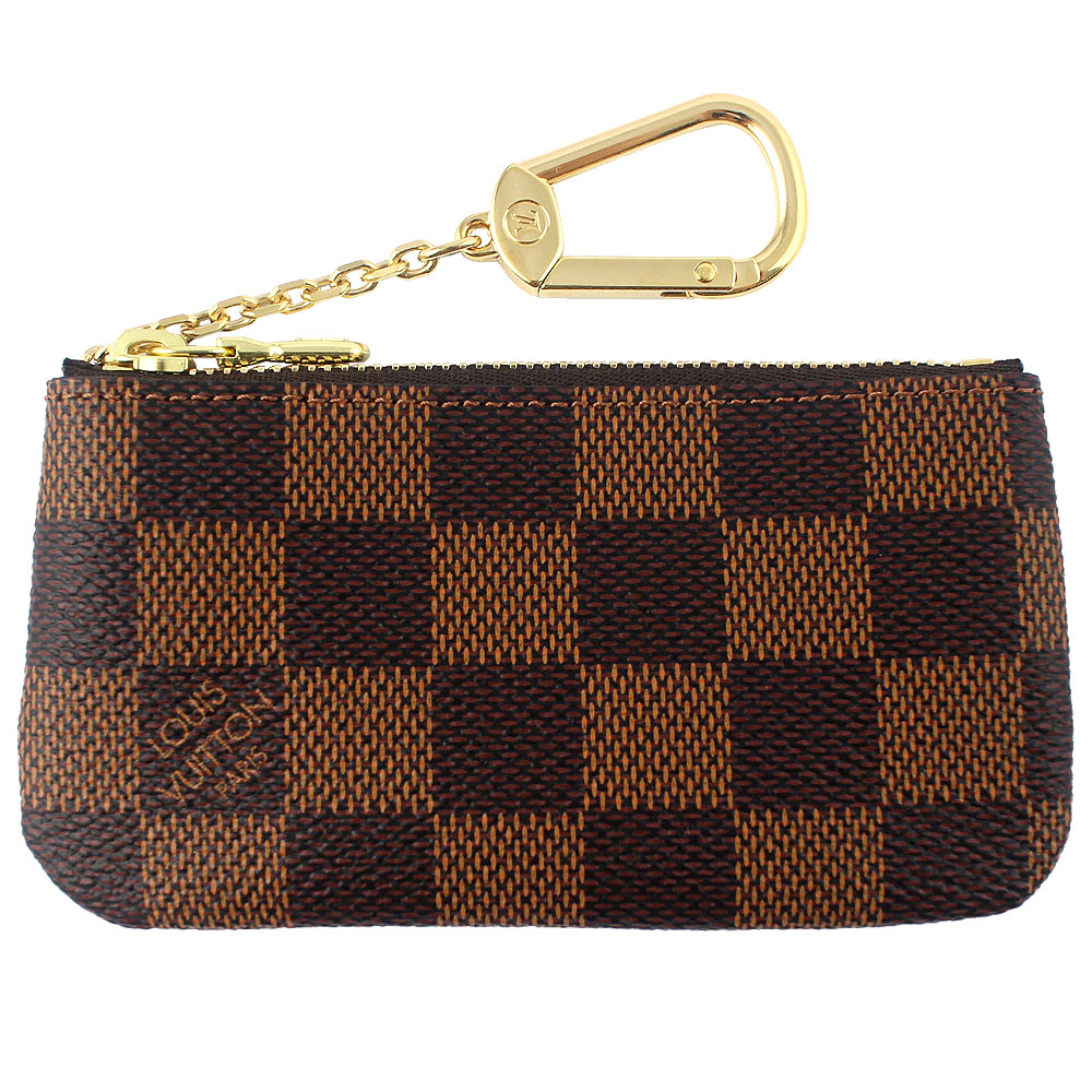Louis Vuitton 路易威登 Damier 棋盤格紋鑰匙零錢包-N62658