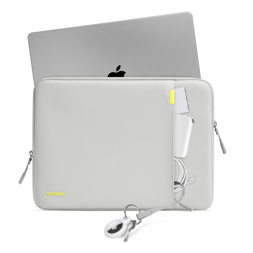 Tomtoc 360°完全防護 2代 ,灰 適用Apple MacBook Pro 2016年後 ＆ MacBook Air Retina 2018年後