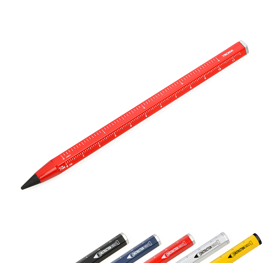 【TROIKA】多功能HB鉛筆 (紅色)