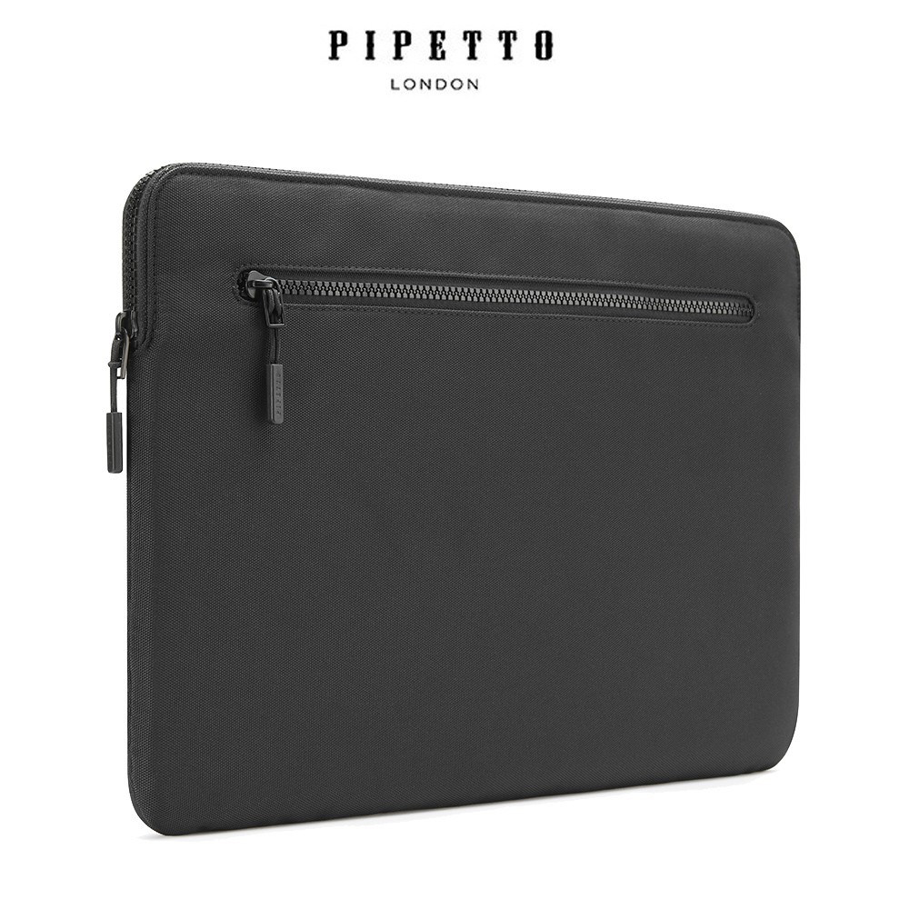 Pipetto MacBook Pro 16吋 Organiser 防撕裂布電腦包-黑色