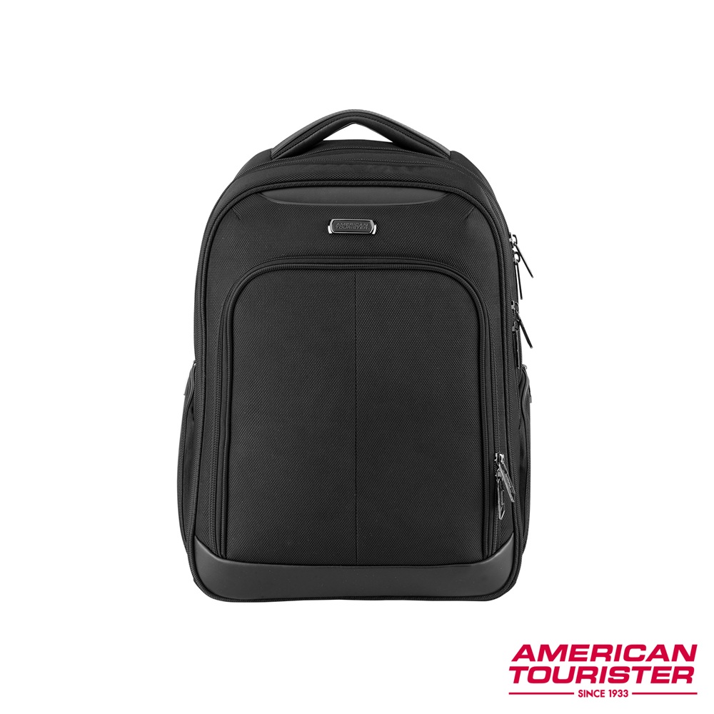 AMERICAN TOURISTER 美國旅行者 BASS商務抗菌筆電後揹包14吋(黑色)