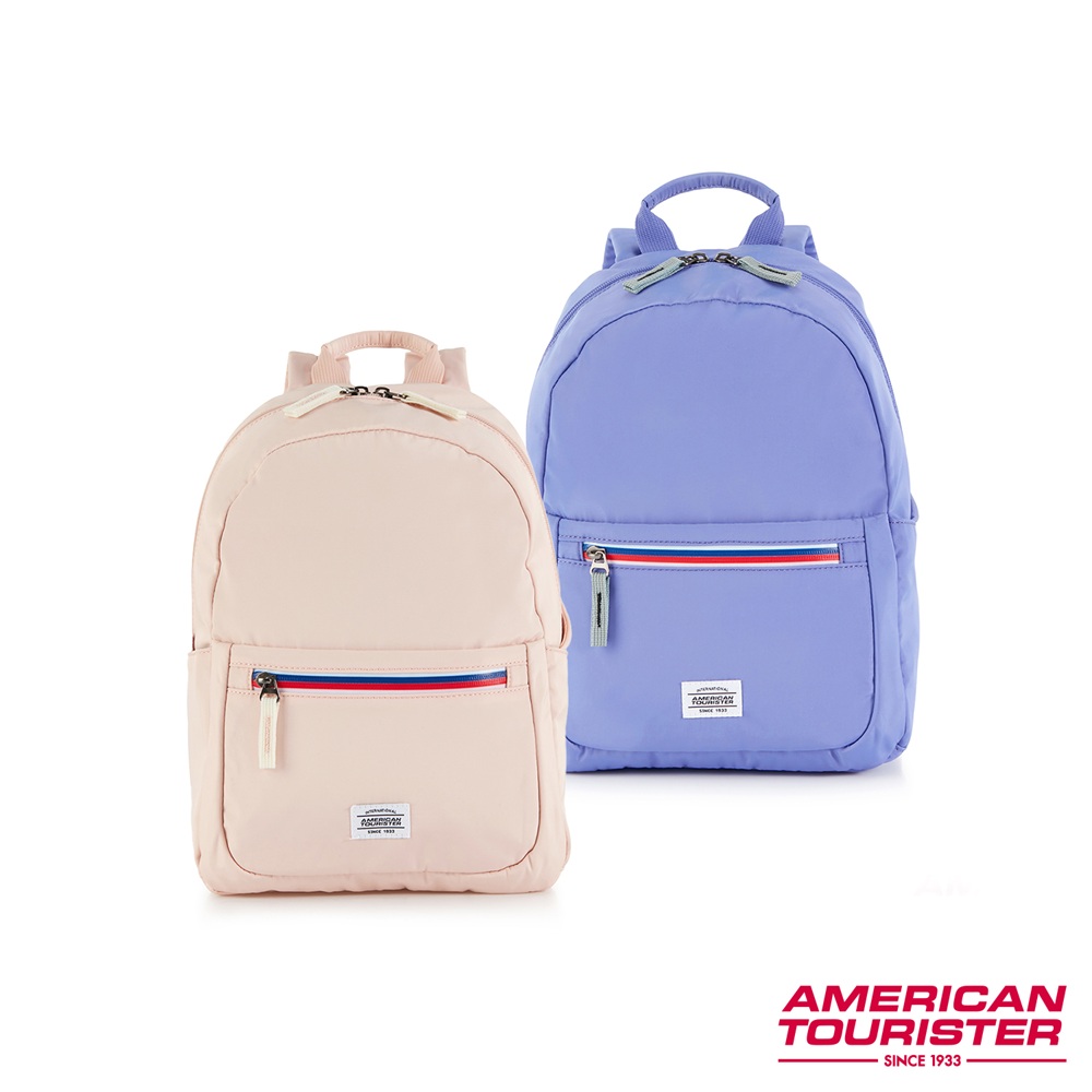 AMERICAN TOURISTER 美國旅行者 Avelyn 極輕抗菌防潑水拉鍊休閒後揹包(多色可選)