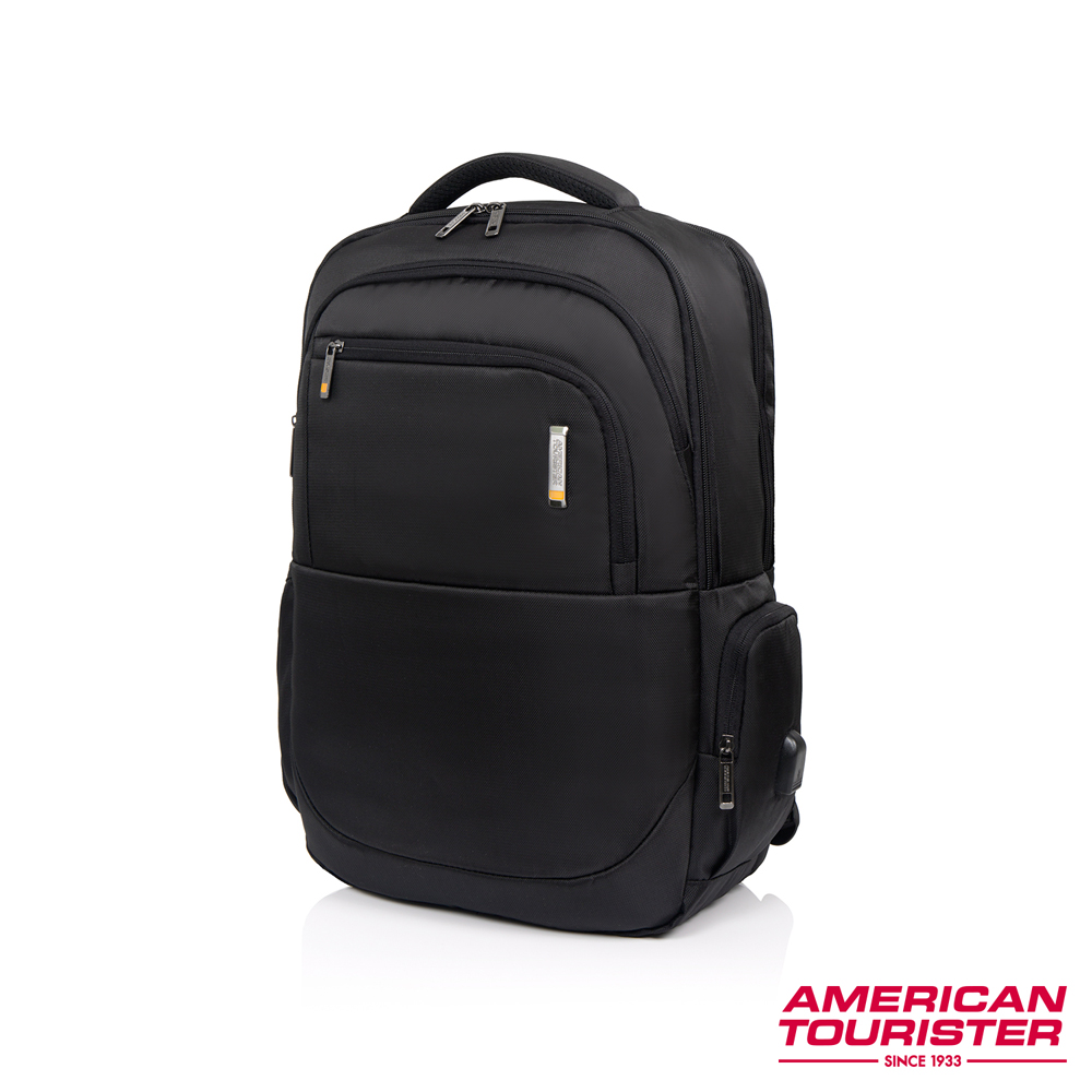 AMERICAN TOURISTER 美國旅行者 Segno Professional多功能筆電後背包17吋(黑色)